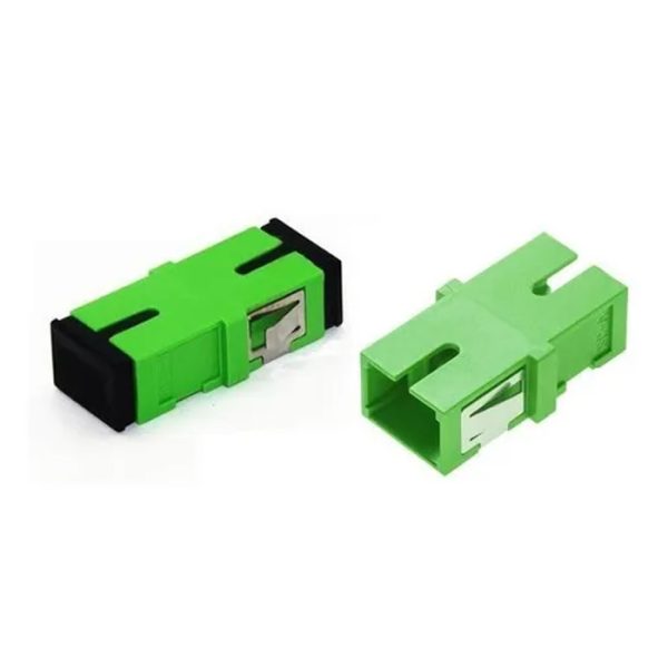 ADAPTADOR MONOMODO SC/APC SIMPLE PARA UNIR LOS CASQUILLOS DEL CONECTOR