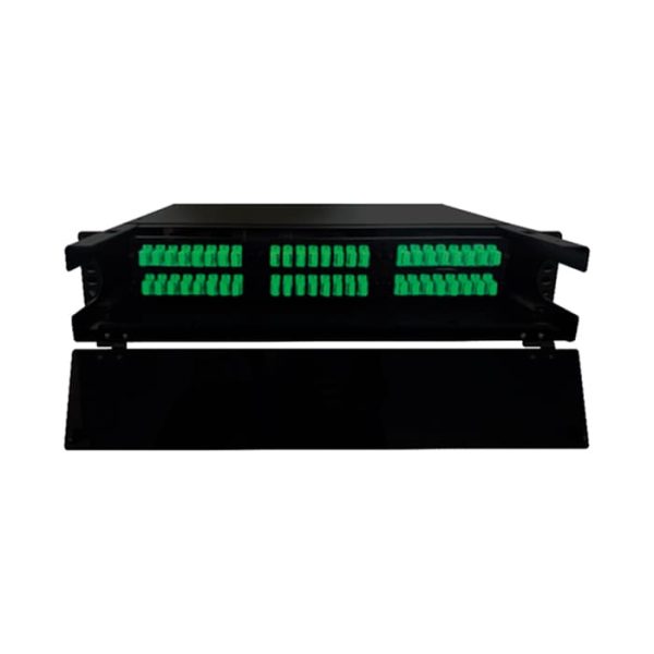 DISTRIBUIDOR DE FIBRA OPTICA DE 48 PUERTOS CON CONECTORES SIMPLEXSC/APC 48 PIGTAILS 1.5