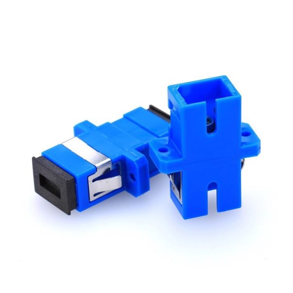 ADAPTADOR MONOMODO SC/UPC SIMPLE PARA UNIR LOS CASQUILLOS DEL CONECTOR