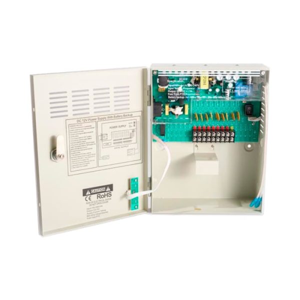 FUENTE DE PODER DC12V 10A PARA 9 SALIDAS