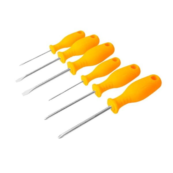 DESARMADOR TOLSEN AMARILLO 6 PCS