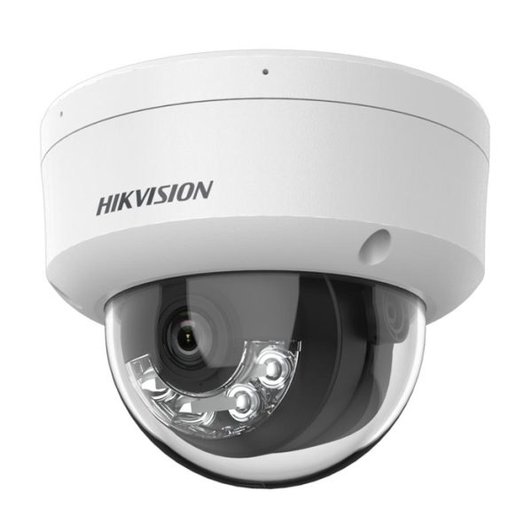 CAMARA DOMO 2MP POE IP AUDIO ACUSENSE LITE LUZ HIBRIDA HIKVISION