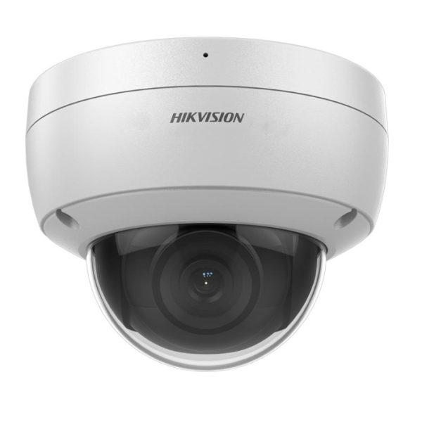 CAMARA DOMO IP 2 MP  2.8 MM  MICROFONO INTEG  30 M IR EXIR  IP66  H.265  POE  ONVIF MICROSD