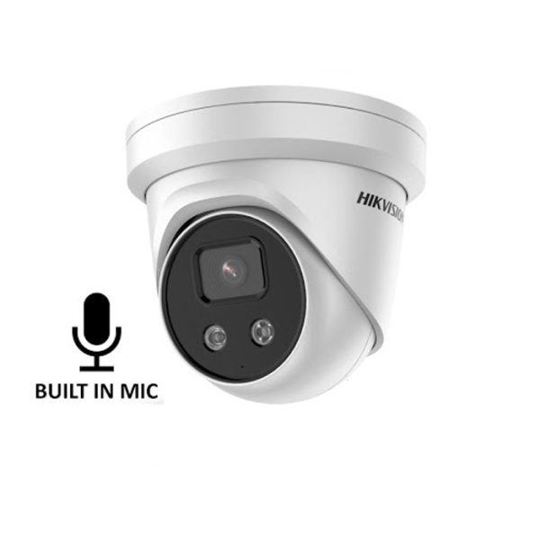 CAMARA DOMO 4MP ACUSENSE HIKVISION AUDIO INCORPORADO 30IR