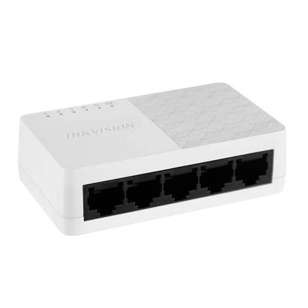 SWITCH DE ESCRITORIO 5 PUERTOS 10/100 HIKVISION