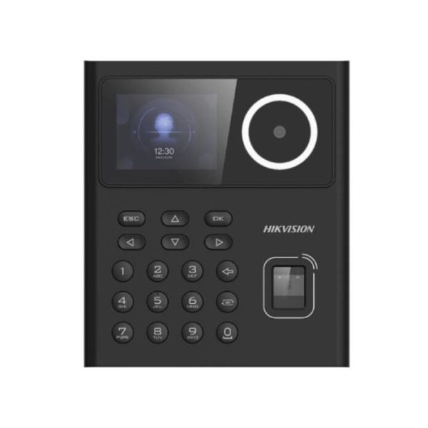 BIOMETRICO ASISTENCIA ACCESO FACIAL HUELLA TARJETA RFID  2MP HIKVISION