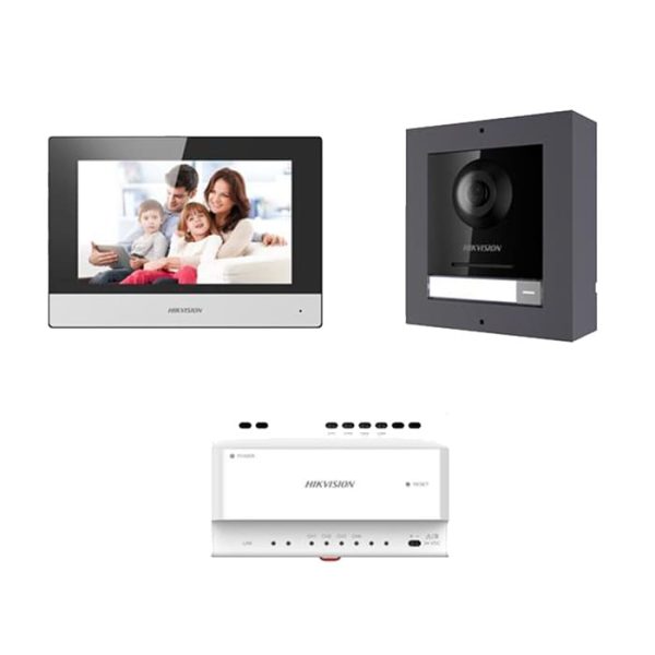 KIT VIDEPORTERO IP 2 HILOS WIFI 1 DPTO 2MP