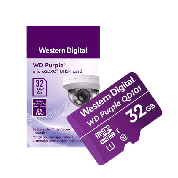MICRO SD WESTER DIGITAL 32GB  PARA CCTV