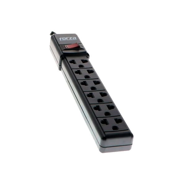 REGLETA SUPRESOR CORTAPICOS FORZA 6 SALIDAS 110V