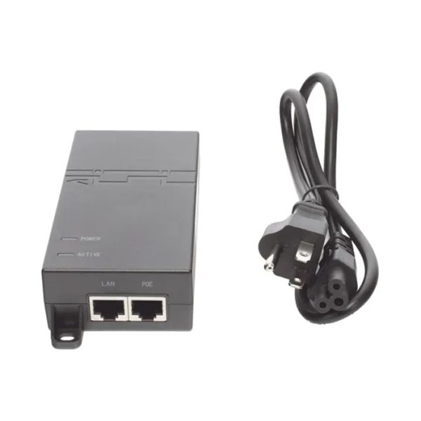 SINGLE 1 PORT POE+ ADAPTER (1000BASE-T, POE+/ 802.3AT) GIGABIT PORT