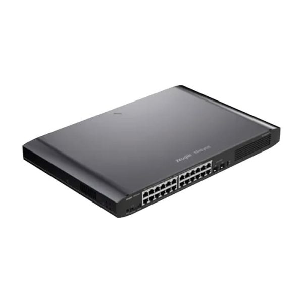 SWITCH POE CLOUD GESTIONABLE L2, 24 PUERTOS POE 802.3AF/AT + 2 SFP, 24 RJ45   10/100/1000MBPS