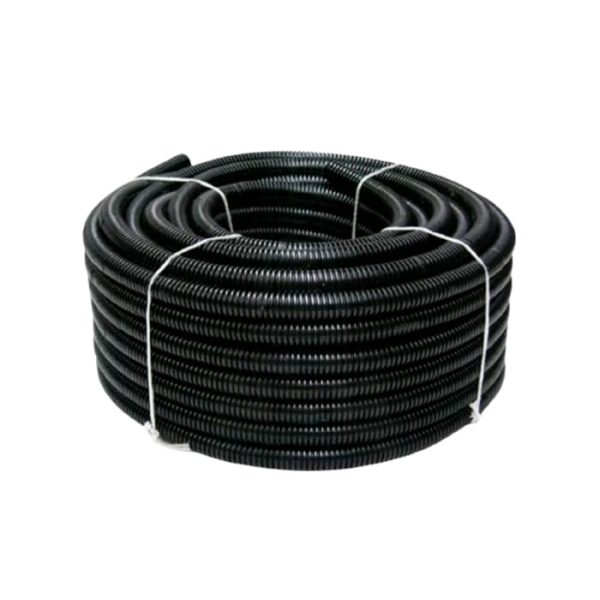MANGUERA ANILLADA CORRUGADA NEGRA 3/A  X 50M