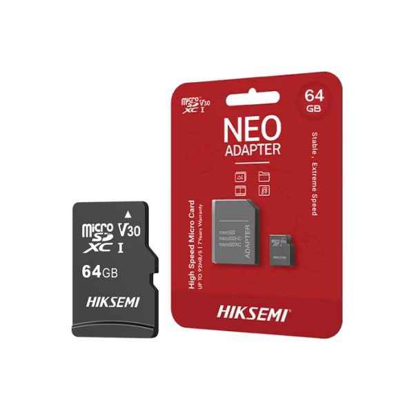 MICRO SD 64GB HIKVISION PARA CCTV