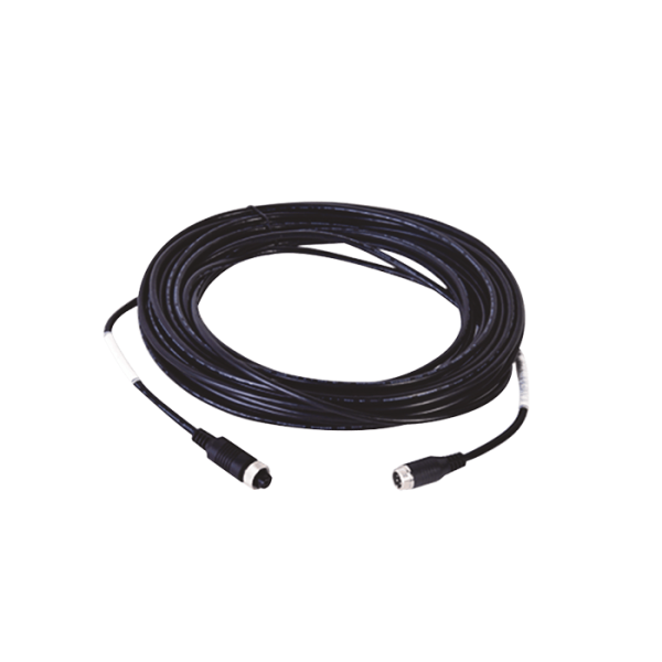 CABLE EXTENSOR DE VÍDEO Y AUDIO DE 12 METROS / CONECTOR TIPO AVIACIÓN / COMPATIBLE CON CÁMARA TURBO MÓVIL HIKVISION