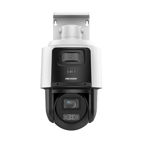 [TANDEMVU] PTZ IP 2 MEGAPIXEL CON CÁMARA PANORAMICA 2 MEGAPIXEL / 4X ZOOM / DUAL LIGHT (40 MTS IR + 30 MTS LUZ BLANCA) / ACUSENSE / IP66 / POE+ / DARKFIGHTER / MICRO SD / INCLUYE BASE PARA TECHO O PAR