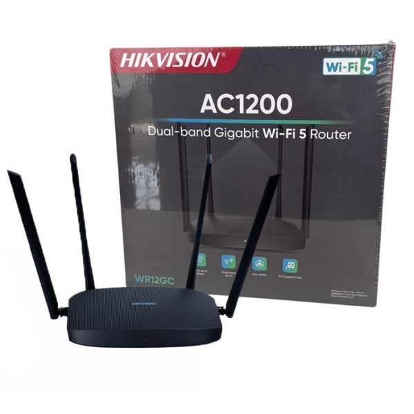 ROUTER INALÁMBRICO WISP GIGABIT / HASTA 1200 MBPS / DOBLE BANDA AC (2.4 GHZ Y 5 GHZ) / 3 PUERTOS LAN 10/100/1000 MBPS + 1 PUERTO WAN 10/100/1000 MBPS / 4 ANTENAS EXTERNAS OMNIDIRECCIONAL DE 5 DBI / IN