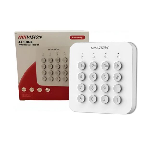 AX HOME TECLADO INALÁMBRICO PARA ARMADO Y DESARMADO / FUNCIONES DE AUTOMATIZACIÓN PARA CONTROL DE RELEVADORES / BATERÍAS AA / 433 MHZ