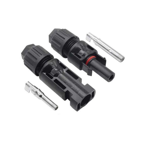 CONECTOR MC4 PARA PANEL SOLAR PAR HEMBRA Y MACHO A2