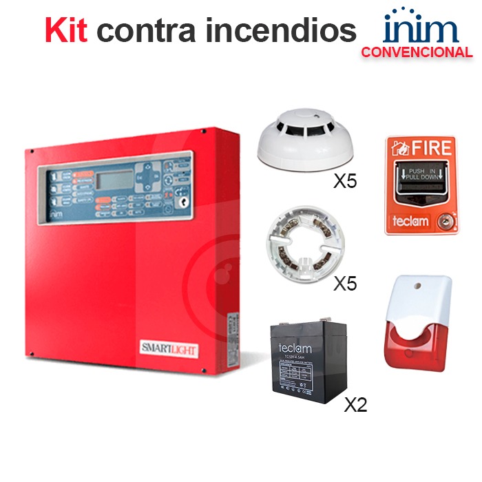 1 SMARTLINE020-4 + 2 TECHBAT-4.5A + 5 ID100 + 5 EB0010 + 1 DM-565P + 1 SL-100